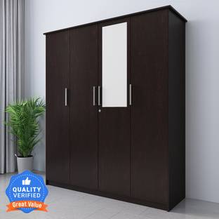 Flipkart Perfect Homes Julian Engineered Wood 4 Door Wardrobe