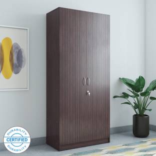 Hometown Willy Engineered Wood 2 Door Wardrobe
