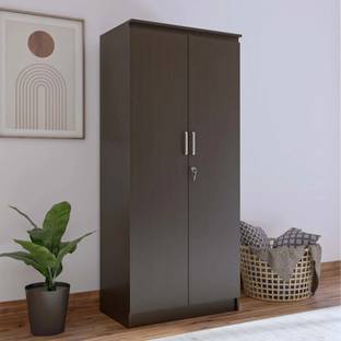 NEUDOT MONO Engineered Wood 2 Door Wardrobe