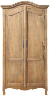 THE ATTIC Solid Wood 2 Door Wardrobe