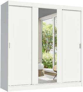 Madesa Reno Couple Wardrobe Engineered Wood 3 Door Wardrobe