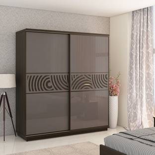 SPACEWOOD Engineered Wood 2 Door Wardrobe