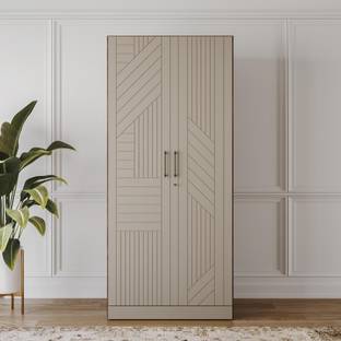 Wakefit Tyrian Engineered Wood 2 Door Wardrobe