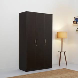 GREEN SOUL Merlin 3-Door Wardrobe Engineered Wood 3 Door Wardrobe