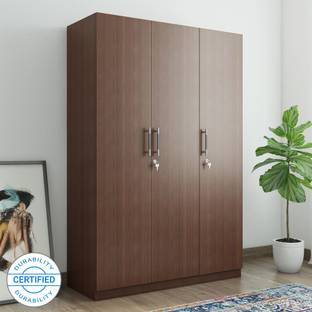 SPACEWOOD Optima Engineered Wood 3 Door Wardrobe
