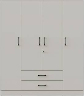Wakefit Organza Plus Engineered Wood 4 Door Wardrobe