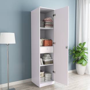 Flipkart Perfect Homes Jules Engineered Wood 1 Door Wardrobe