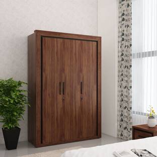 SPACEWOOD Engineered Wood 3 Door Wardrobe