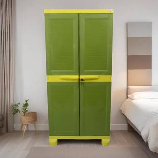 Classic Furniture Plastic 2 Door Wardrobe