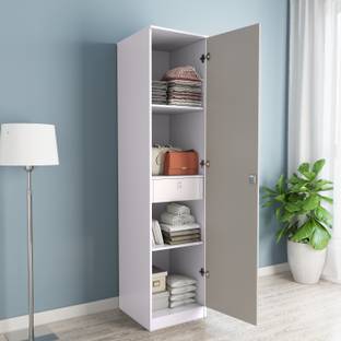 Flipkart Perfect Homes Jules Engineered Wood 1 Door Wardrobe