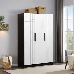 Trevi Mustang Engineered Wood 3 Door Wardrobe