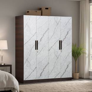 Trevi Mustang Engineered Wood 4 Door Wardrobe