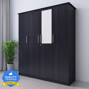 Flipkart Perfect Homes Julian Engineered Wood 4 Door Wardrobe