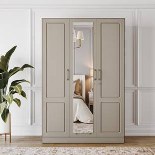 Wakefit Tyrian Engineered Wood 3 Door Wardrobe