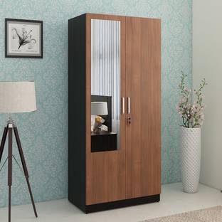 SPACEWOOD Phoenix Engineered Wood 2 Door Wardrobe