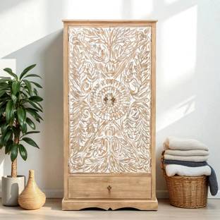 THE ATTIC Solid Wood 2 Door Wardrobe