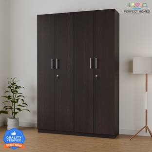 Flipkart Perfect Homes Olympus Engineered Wood 4 Door Wardrobe
