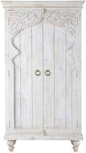 THE ATTIC Solid Wood 2 Door Wardrobe