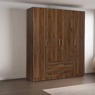 Wakefit Organza Plus Engineered Wood 4 Door Wardrobe