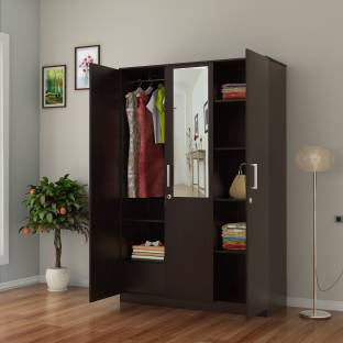 Flipkart Perfect Homes Engineered Wood 3 Door Wardrobe