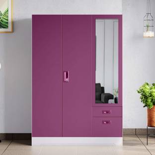 Godrej Interio Slimline Blend Metal 3 Door Almirah