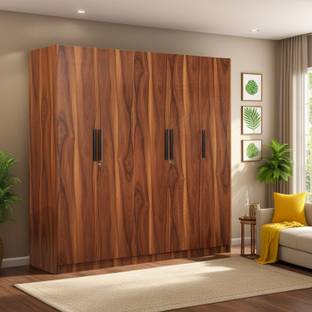 Trevi Mustang (Almirah/Almari) Engineered Wood 5 Door Wardrobe