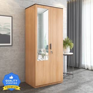 Nilkamal Milford Engineered Wood 2 Door Wardrobe