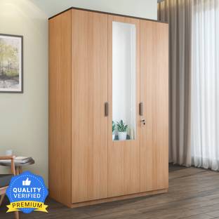 Nilkamal Milford Engineered Wood 3 Door Wardrobe