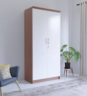 NEUDOT DALLAS Engineered Wood 2 Door Wardrobe