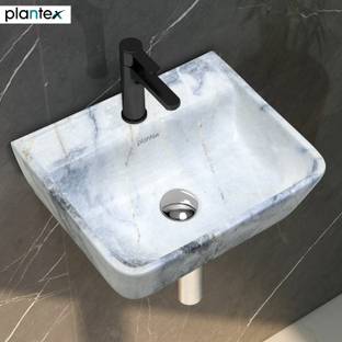 Plantex Wash Basin for Bathroom/Designer Ceramic Basin/Wash Basin for Home Wall Hung Basin