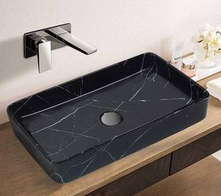 Nerobi BIG SIZE DESIGNER PREMIUM TABLE TOP COUNTER TOP WASH BASIN 24x13.5x5 slate410 Table Top Basin