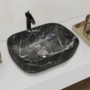 Plantex Bathroom Basin Sink/Wash Basin/Wash Basin For Home/Office/Hotel Counter Top
