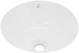 Jaquar LAGUNA Series Ceramic round shape WASH BASIN | 350x350x160 mm | P03-JAQ-LAS-WHT-91705 Under Counter Basin