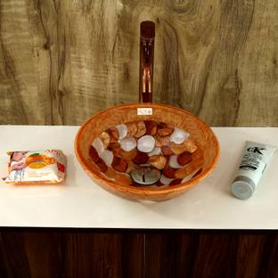Actino 12 x 12 Round Table top designer premium counter top wash basin Round ( 12 x 12 ) size Table Top Basin