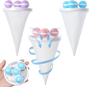 K.B.SALES 3 Pcs Washing Machine Floating Lint Net Hair Filter Remover Washing Machine Dryer Lint Filter