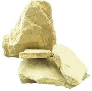 HAWKDREAM 100%Natural Multani Mitti Stone Earth/Calcium Bentonite Clay Face & Hair PACK Detergent Bar