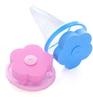 BOLDIN Flower Shape Home Washing Machine Floating Net Bag Hair Removal Ball. Detergent Bar