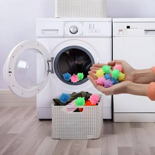 Shriyagic Silicone Washing Machine Ball,Reusable Laundry Dryer Ball Detergent Bar Detergent Bar