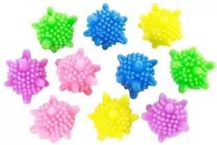 M2 ENTERPRISE 10 Pcs Reusable Washing Machine Winding Laundry Anti-tangle Balls Detergent Bar