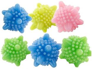 Eagean Big Size 8 Pcs Eco Laundry Ball Solid Colorful Machine Washing Ball Detergent Bar