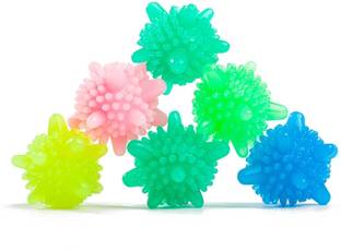 Sindhia Laundry Balls Reusable, Tangle-free, Clothes Softener, Durt And Lint Remover Detergent Bar