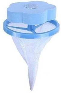 POSHAN Flower Shape Home Washing Machine Floating Net Bag Hair Removal Ball Debris Thread Cleaning Filter Net Lint Mesh Bag Detergent Bar