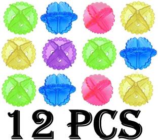 GKN Washing Machine Ball Laundry Dryer Ball Durable Cloth Cleaning Balls Pack of 12 Detergent Bar