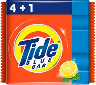 Tide Blue Soap, Value Pack 200 gms x 5 Detergent Bar