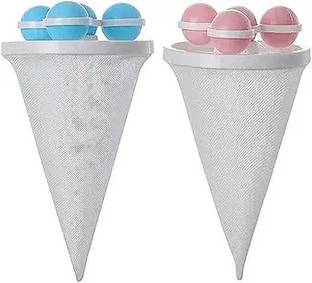 Dimesta Laundry Ball Floating Lint Catcher Hair Remover for Laundry, Washing Machine Detergent Bar
