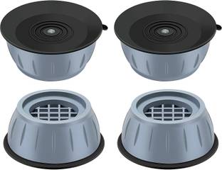 thriftkart Anti Vibrtion Washing Machine Round Feet Pads Supporting Stand Anti Walk Pads Washing Machine Outlet Hose