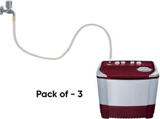 vinad Genuine PVC Washing Machine Semi Inlet 2 Meter Hose Pipe Washing Machine Inlet Hose