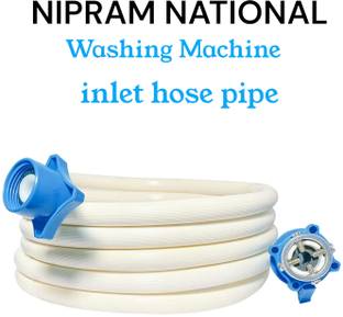 NIPRAM NATIONAL Front Load Washing Machine intlet Hose Pipe 3 Meter Washing Machine Inlet Hose