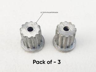 vinad 12 Teeth Washing Machine Metal Bush for Washing Machine Pulsator (Pack of 2) Washing Machine Inlet Hose