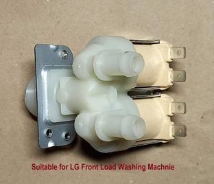 Prayox Water Inlet/Feed Valve Grey Suitable for LG Front Load Washing Machine Washing Machine Net